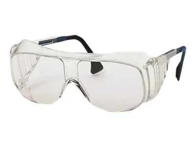 UVEX Arbeitsschutz 9161 - Sicherheitsglas - farblos - Polycarbonat, Thermoplastisches Polyurethan (TPU)
