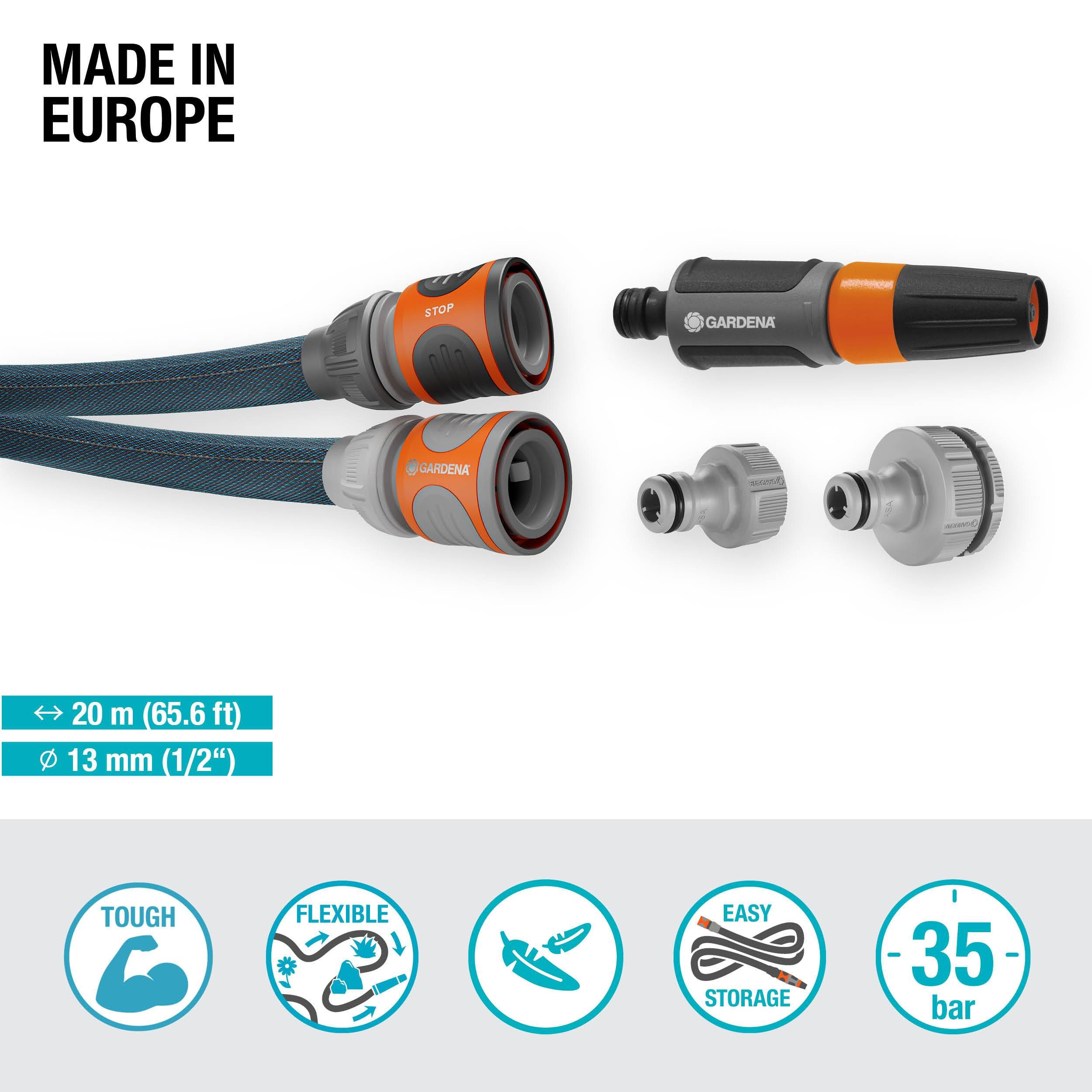 Gardena Liano™ Xtreme 1/2", 20 m Set