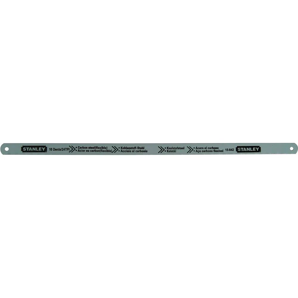 STANLEY Hand-Metall Sägeblatt Karbonstahl Lion 24 Zähne Blattlänge 300 mm