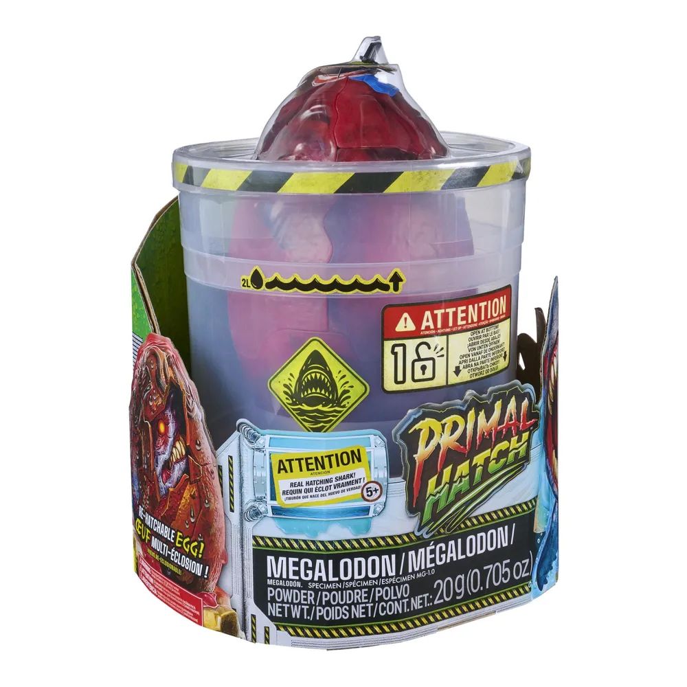 Spin Master International B.V. Primal Hatch Interaktiver Megalodon Hai