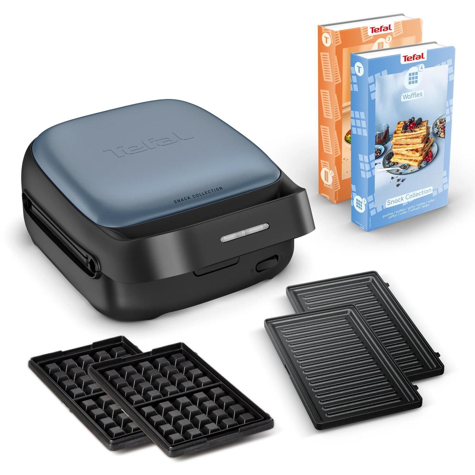 Tefal SW8674 Snack Collection Sandwich & Waffel Maker -  Aqua