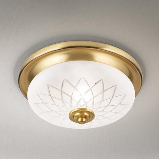 Orion DECKENLEUCHTE 1XE27 GESCHLIFF. / ORION PORTO BRONZE 25E501 071.0791-01