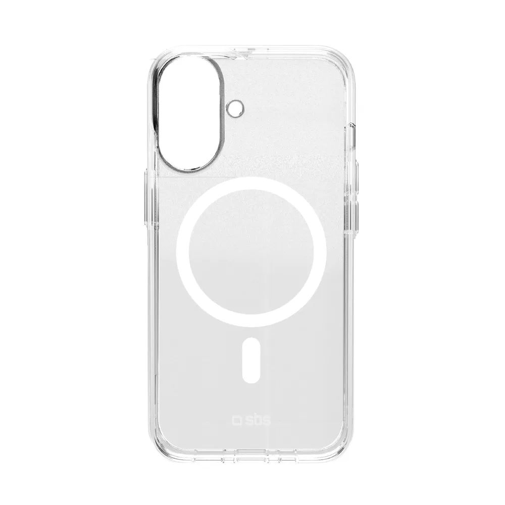 SBS EXTREME MAG D3O MagSafe kompatibles Cover für iPhone 16, transparent