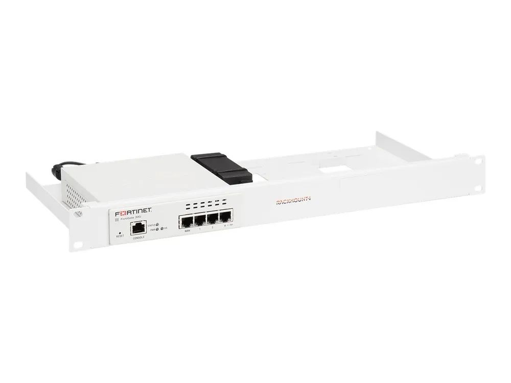 Rackmount.IT FG-30G Series RM-FR-T28 - Montagesatz für Netzwerkgeräte - Rack montierbar - Signal White - 1U - 48.3 cm (19")