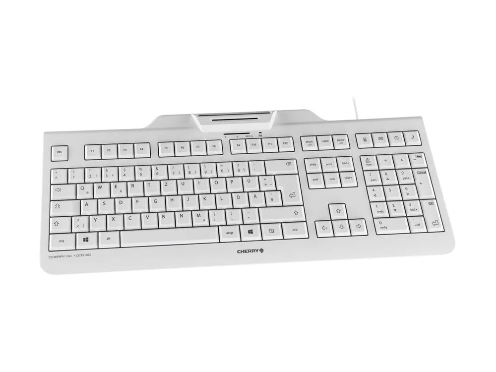 Cherry KC 1000 SC - Tastatur - USB - Pan-Nordic