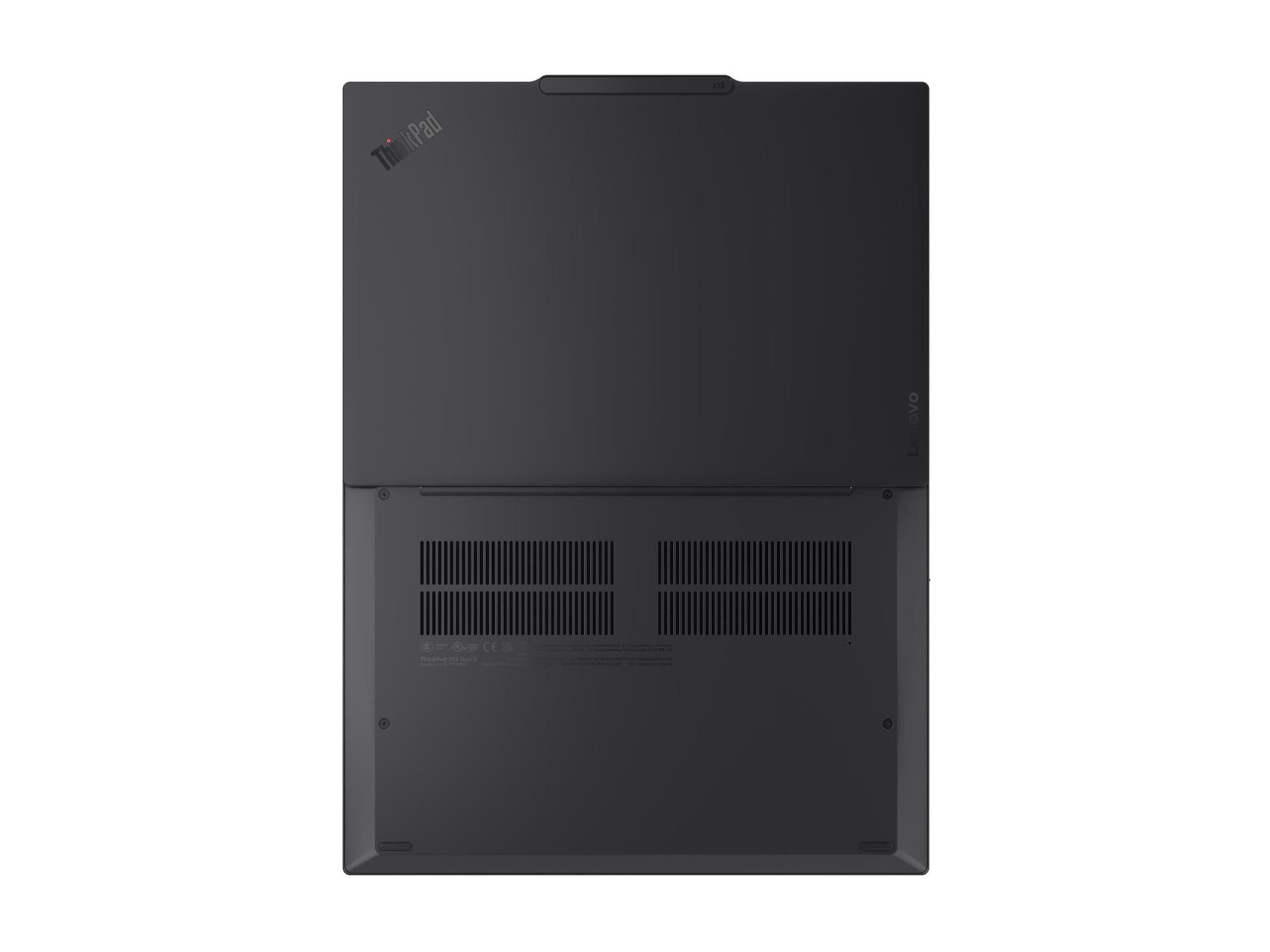Lenovo ThinkPad X13 Gen 6 21RK - 180°-Scharnierdesign - Intel Core Ultra 5 225U - Win 11 Pro - Intel Graphics - 16 GB RAM - 512 GB SSD TCG Opal Encryption 2, NVMe - 33.8 cm (13.3")