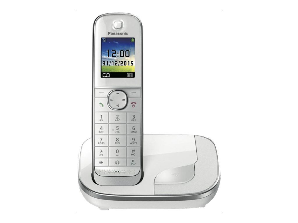 Panasonic KX-TGJ310GW - Schnurlostelefon mit Rufnummernanzeige
