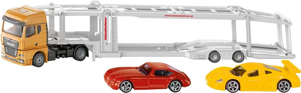 Siku SUPER MAN Autotransporter gelb/silber