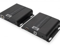 DIGITUS 4K HDMI Extender über CAT/IP (Set), PoE