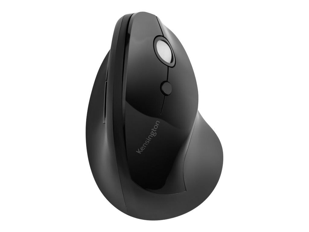 Kensington Pro Fit Ergo Vertical Wireless Mouse - Vertikale Maus - ergonomisch - Für Rechtshänder - 6 Tasten - kabellos - 2.4 GHz - kabelloser Empfänger (USB)