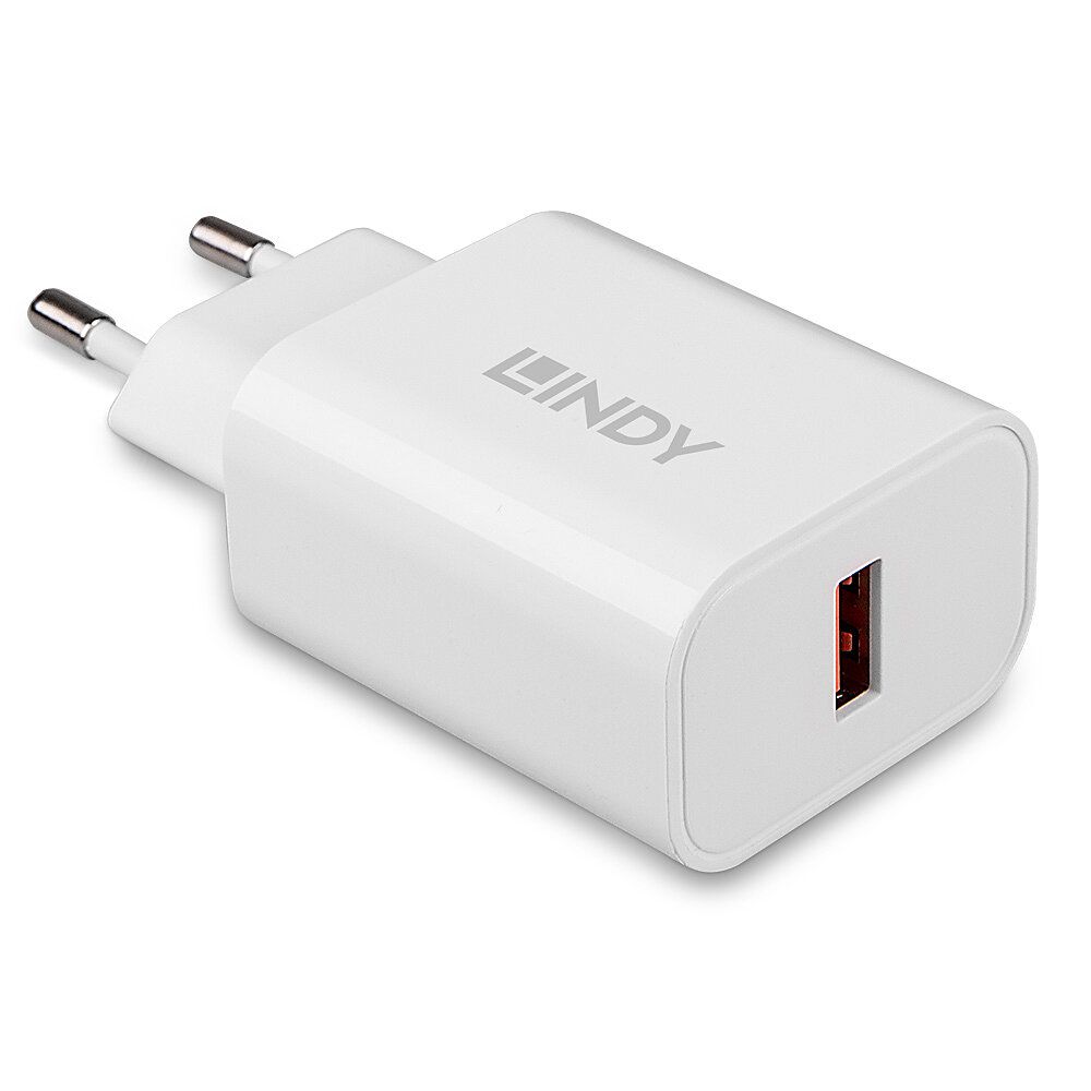 Lindy Netzteil - 18 Watt - 3 A (USB) - weiß