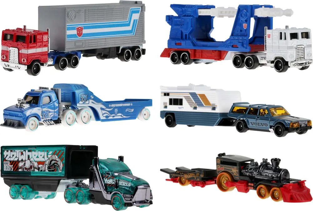Mattel GmbH HW Trackflotte Fahrzeugsortiment