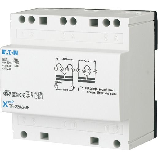 Eaton REG SICHERHEITSTRAFO 230/12-24 / EATON TR-G2/63-SF 272485
