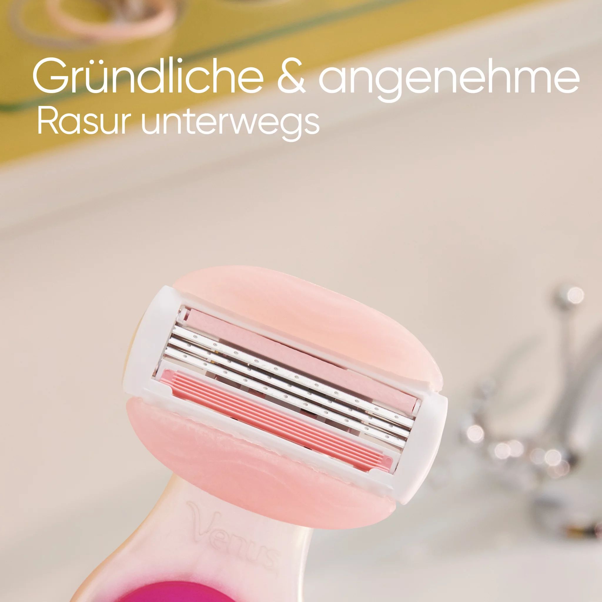 Gillette Venus Comfortglide Spa Breeze Snap Rasierapparat mit 1 Klinge