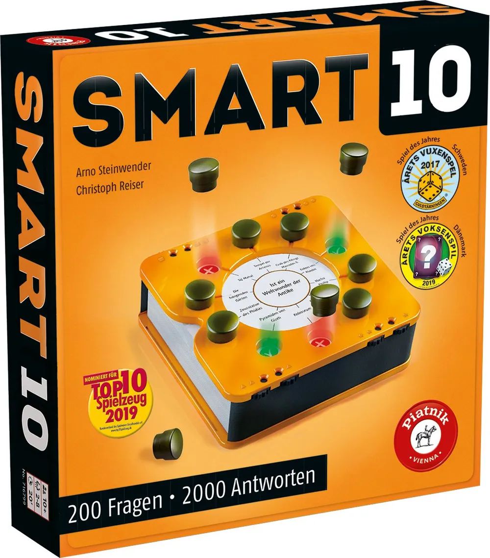 Piatnik Unternehmensverwaltungs Smart 10 - das revolutionäre Quizspiel