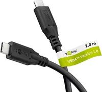 Goobay USB4 Kabel 100W schwarz - Kabel - Digital/Daten