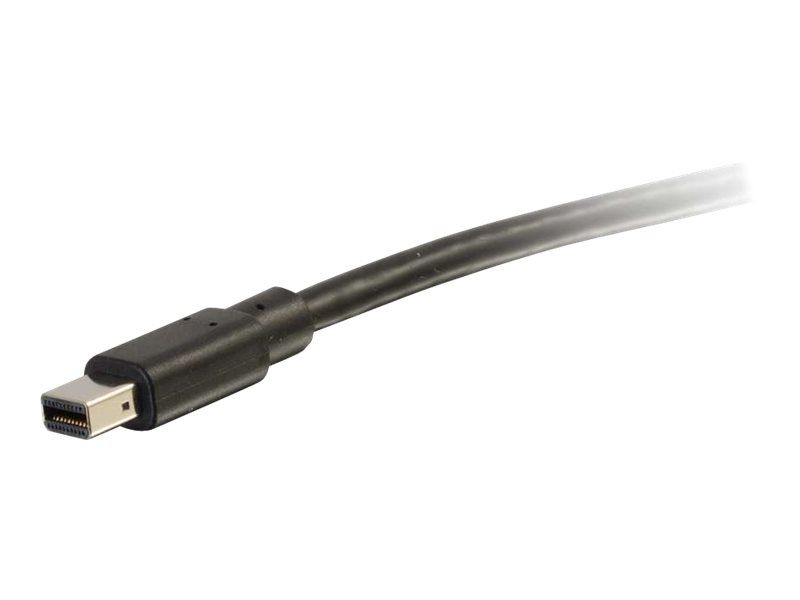 C2G 2m Adapterkabel Mini-DisplayPort auf DisplayPort Stecker/Stecker - Schwarz - DisplayPort-Kabel - Mini DisplayPort (M)