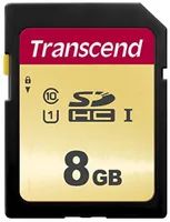 Transcend 500S - Flash-Speicherkarte - 8 GB - UHS-I U1 / Class10