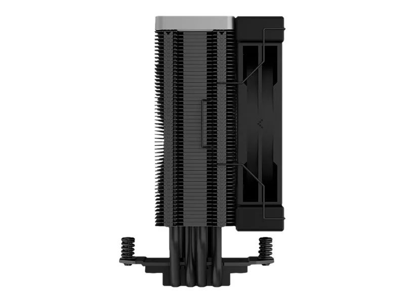 Deepcool AK400 ZERO DARK - Prozessor-Luftkühler - (für: LGA1700, LGA1200, LGA1151, LGA1150, LGA1155, AM4, AM5)