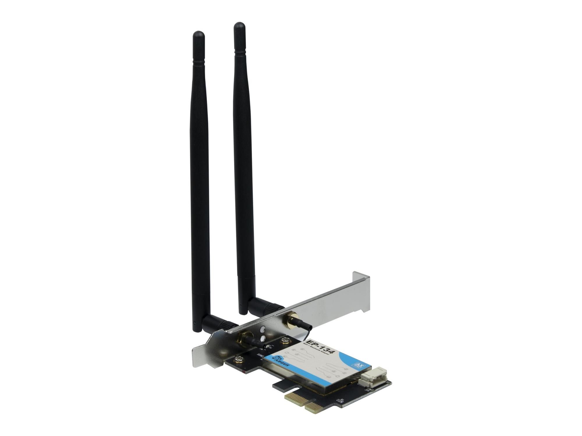 Inter-Tech Wi-Fi 6 PCIe Adapter EP-134 Antenne Bluetooth 5.2