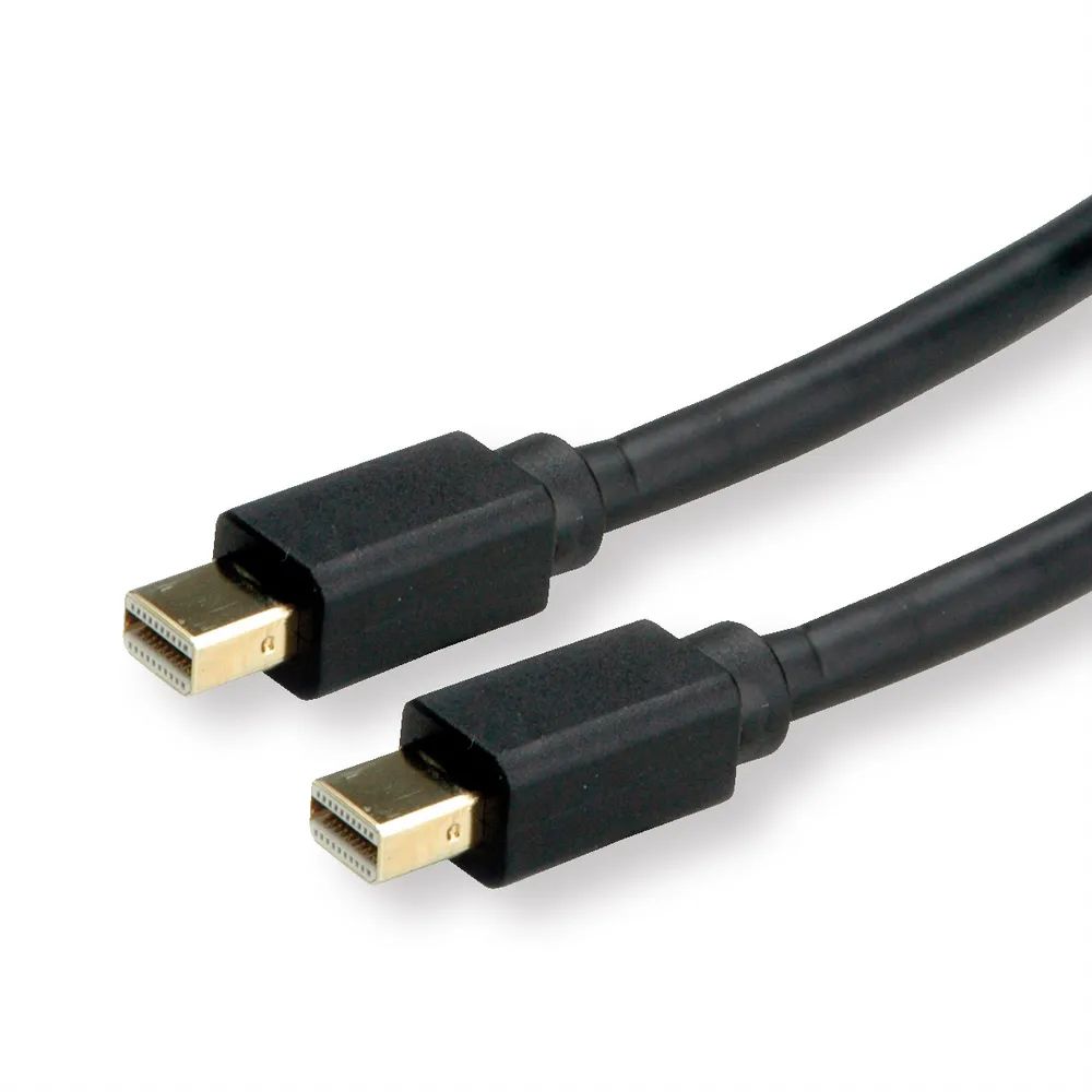 ROLINE Mini DisplayPort Kabel, v1.4, mDP - mDP, ST - ST, schwarz, 2 m