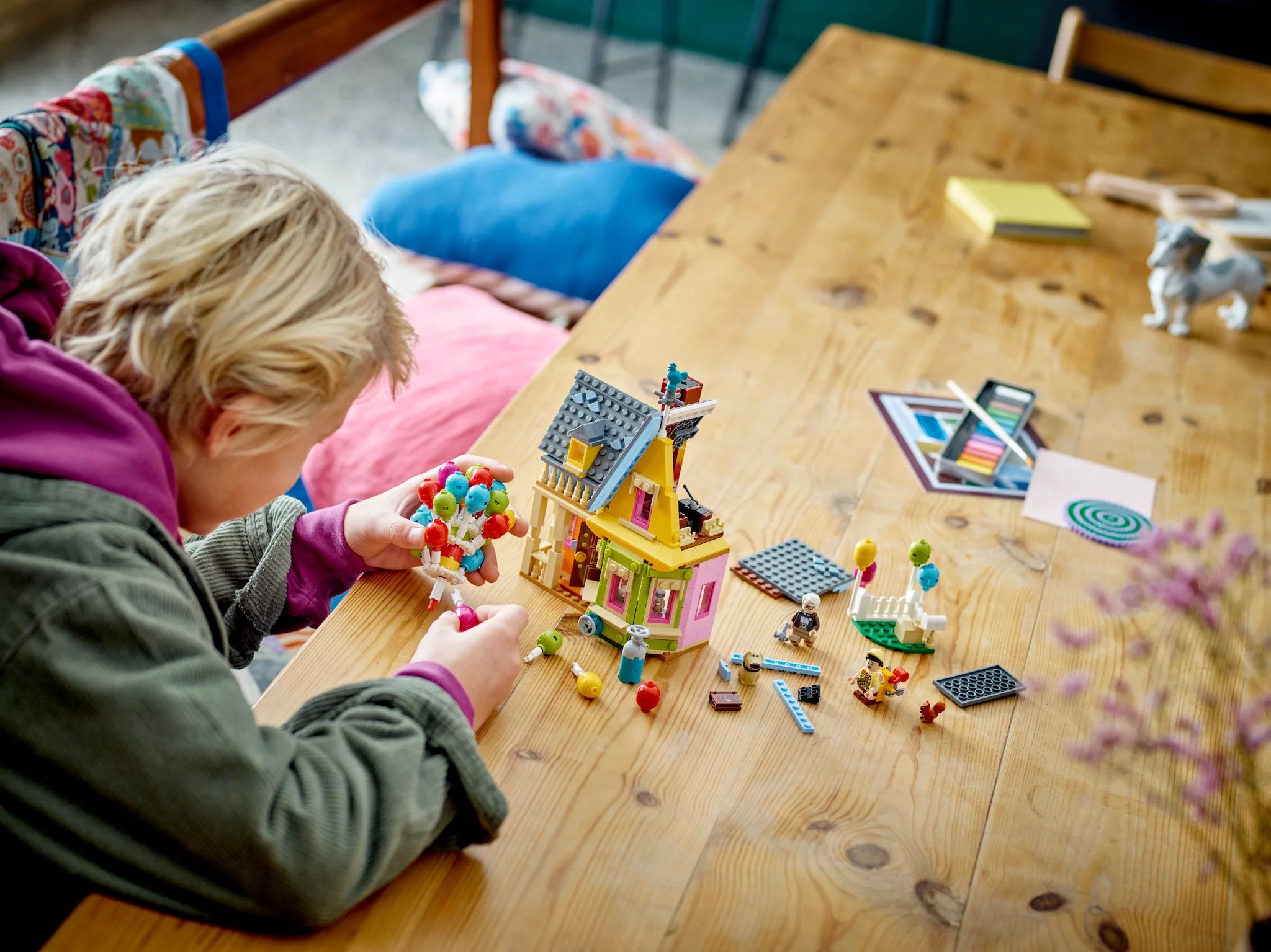 LEGO Carls Haus aus „Oben“