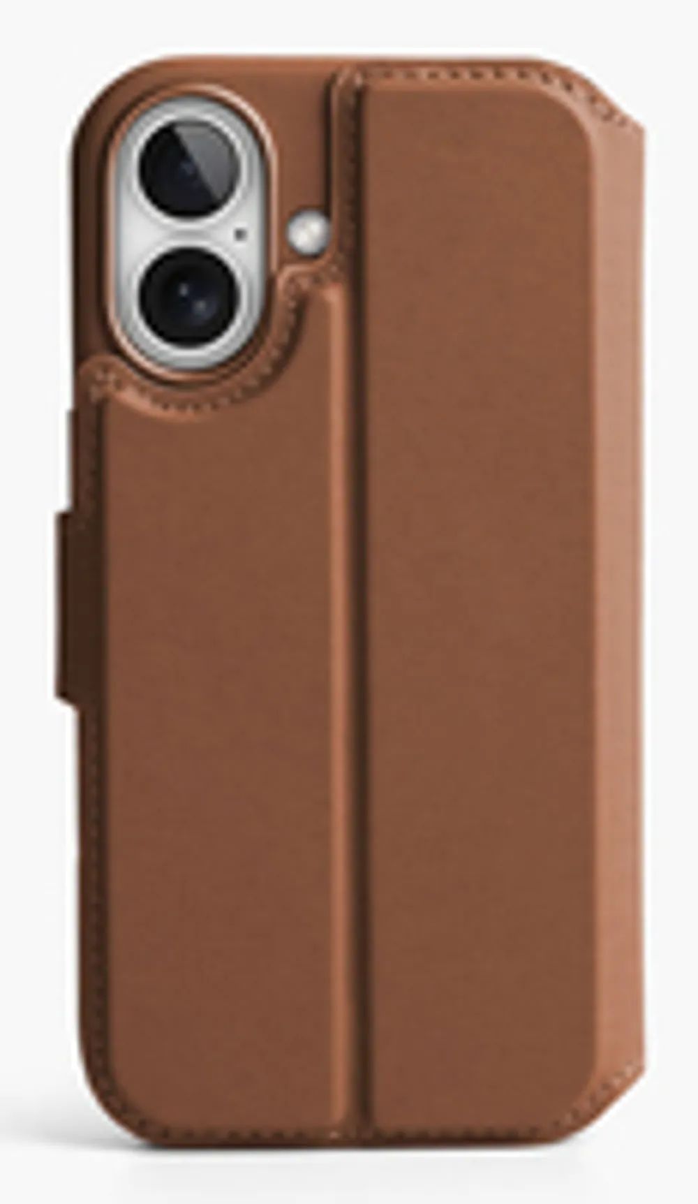 Vonmählen Kunstleder-Folio für iPhone 17 braun