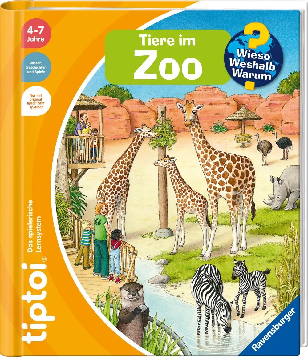 Ravensburger Verlag GmbH tiptoi® WWW Tiere im Zoo