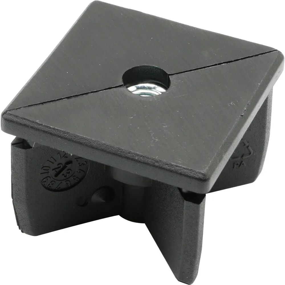 Plasticmetall Ges.m.b.H. Lamellenstopfen mit Gewindeloch M10 50 x 50 mm schwarz