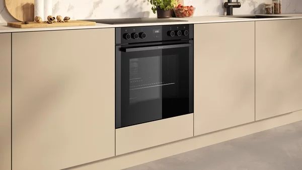 Neff Einbau-Backofen 71 Liter mit Hydrolyse - graphite