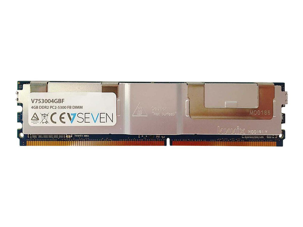 V7 DDR2 - Modul - 4 GB - FB-DIMM 240-pin - 667 MHz / PC2-5300 Open-Box