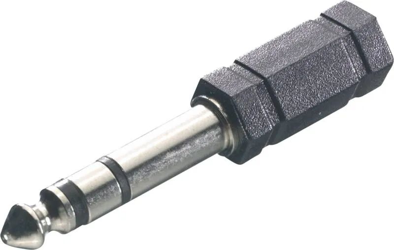 Vivanco Audioadapter, 6.3mm Klinkenst.- 3.5mm Klinkenbuchse