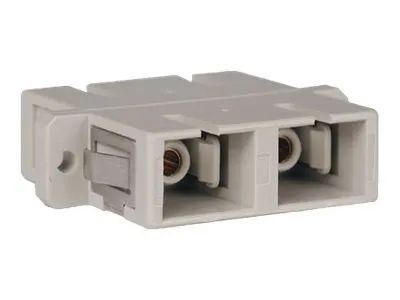 Tripp Eaton Tripp Lite Series Duplex Fiber Optic MMF / SMF Multimode Singlemode Coupler SC/SC - Netzwerkkoppler - SC multi-mode (W)