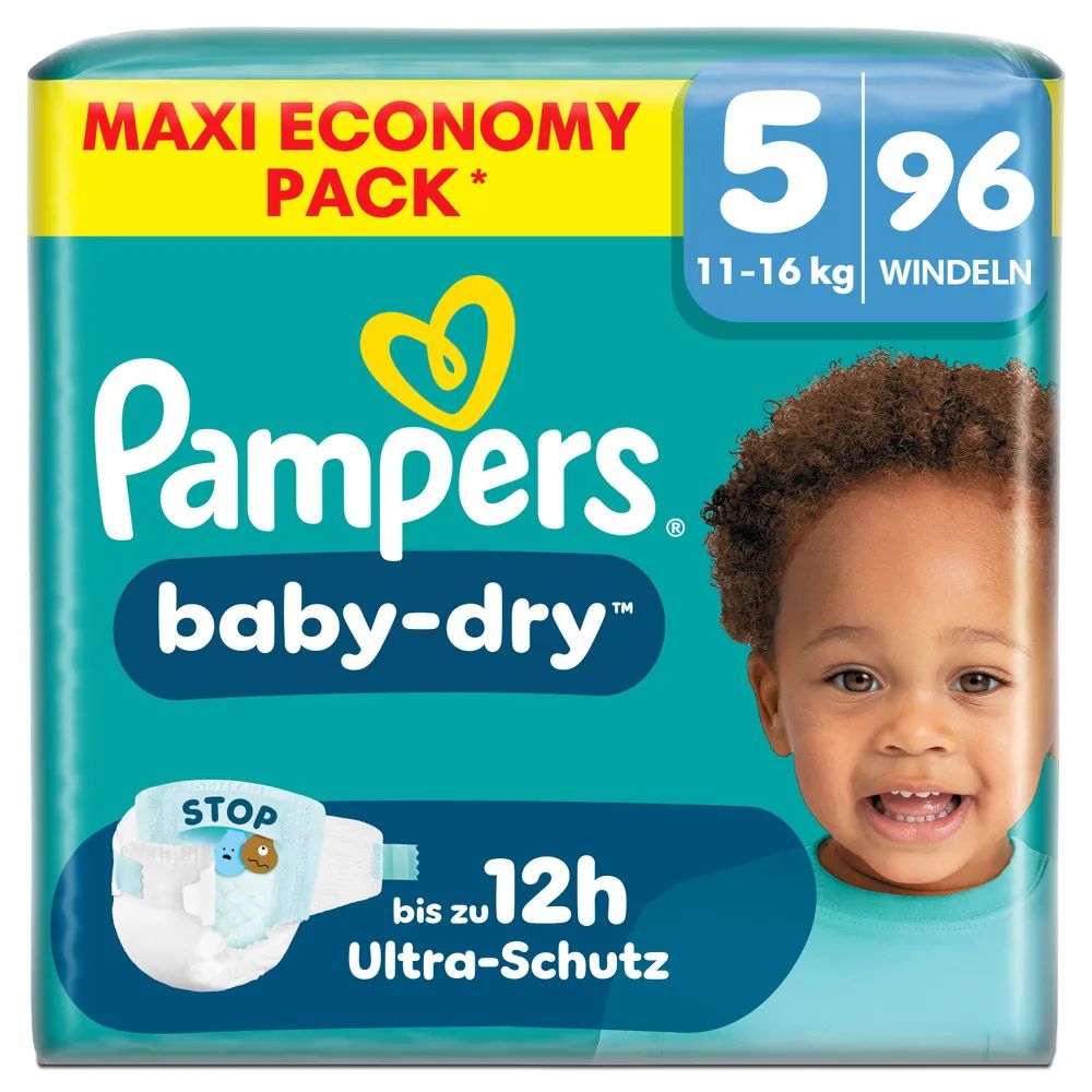 Pampers Baby Dry Gr.5 Junior 11-16kg Maxi 