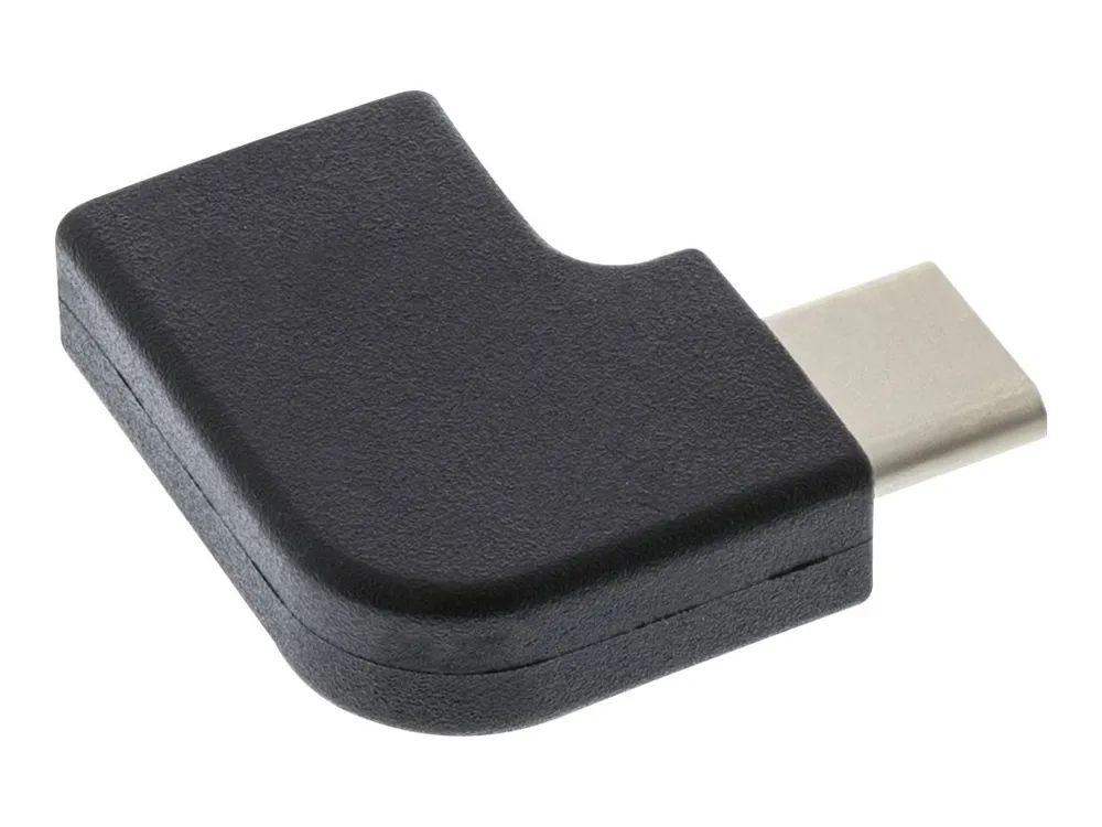InLine USB 3.2 Gen.2 Adapter - USB-C Stecker an C Buchse - gewinkelt