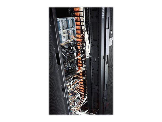 APC Rack - Kabelführungssatz - Schwarz - 48U (Packung mit 2)