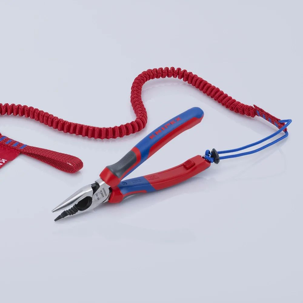 KNIPEX TetheredTool Clips rot (10 Stück) 30 mm