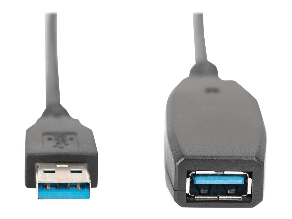 DIGITUS Aktives USB 3.0 Verlängerungskabel, 20m