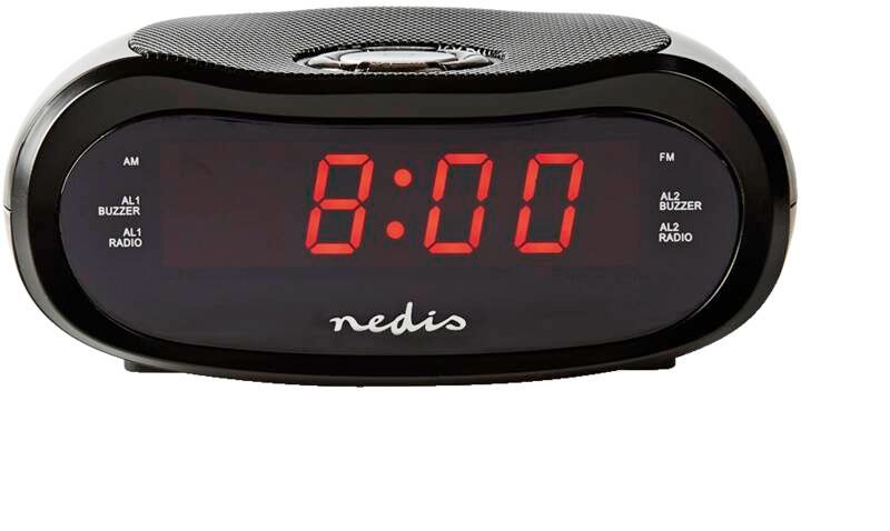 Nedis Radiowecker CLAR001BK