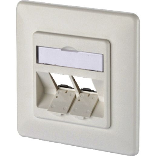 Metz Connect DATENDOSE LEER 2PORT MA14ADV / METZ 1309151002-E RAL9010 1309151002-E
