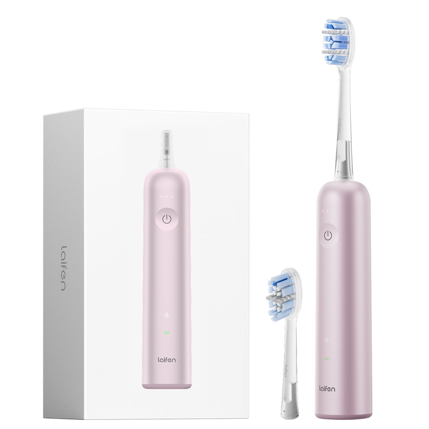 Laifen Wave Pro Electric Toothbrush - Aluminum Alloy - Pink