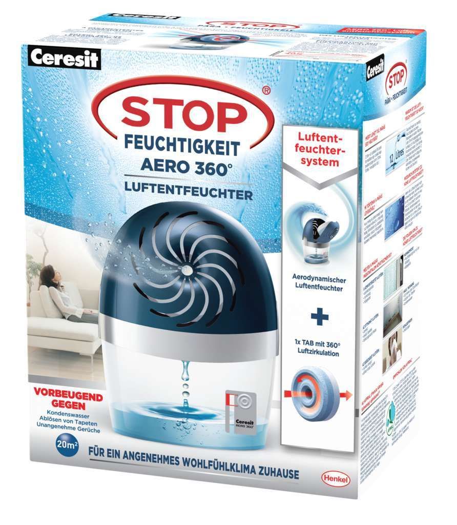 Ceresit AERO 360º Blau & 2 Tabs SET