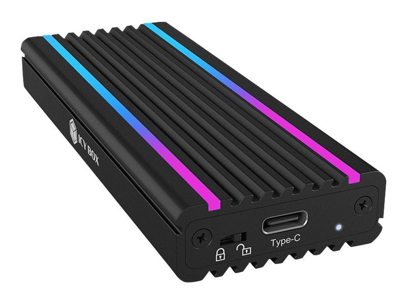ICY BOX IB-1824ML-C31 - Speichergehäuse - M.2 - M.2 NVMe Card - USB 3.2 (Gen 2)