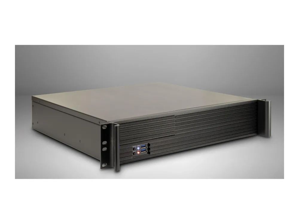 Inter-Tech IPC 2U-K240L - Rack-Montage - 2U - micro ATX - keine Spannungsversorgung (ATX)