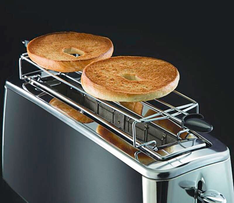 Russell Hobbs Luna Moonlight Grey Langschlitz-Toaster