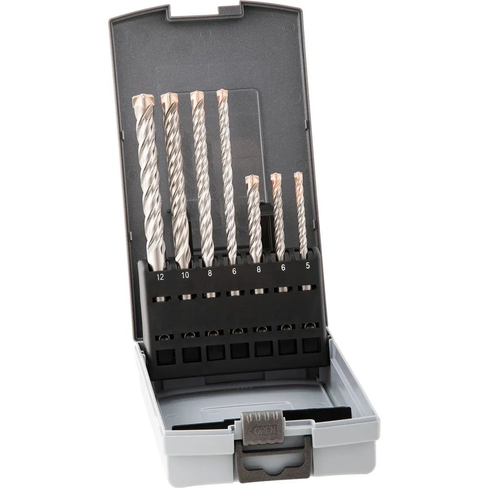 ALPEN HM-Hammerbohrer SDS-Plus Satz FORCE X KP-7 7-teilig