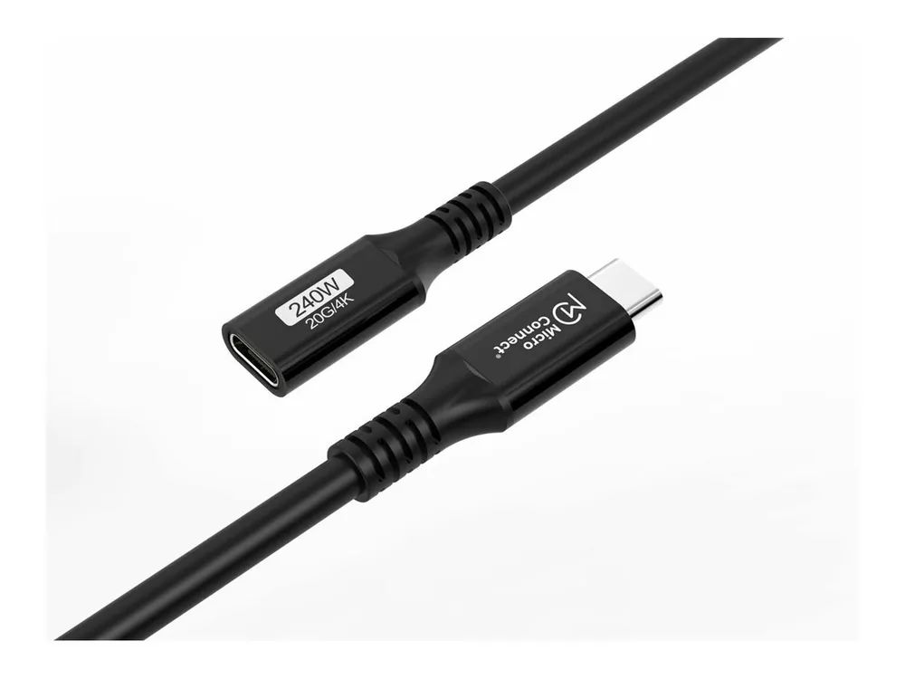 MicroConnect Premium USB-C cable Extender 20Gbps 240W USB 3.2 - Kabel - Digital/Daten