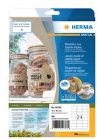 HERMA 10753 - Braun - Rechteck - Dauerhaft - 70 x 36 mm - A4 - Universal