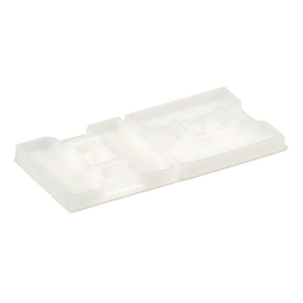 PANDUIT Befestigungssockel,selbstklebend,27.9x27.9mm,PA6.6,weiß,VPE 500