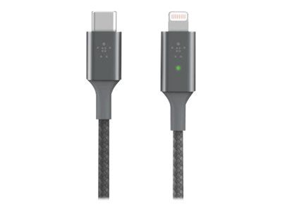 Belkin BoostCharge Smart - Lightning-Kabel - 24 pin USB-C männlich zu Lightning männlich